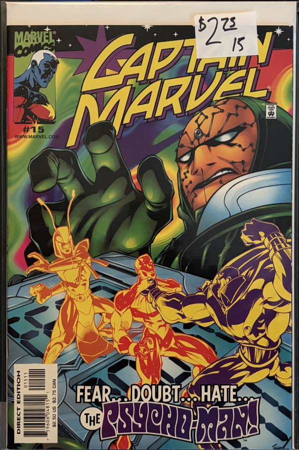 Captain Marvel #15 Marvel NM cover