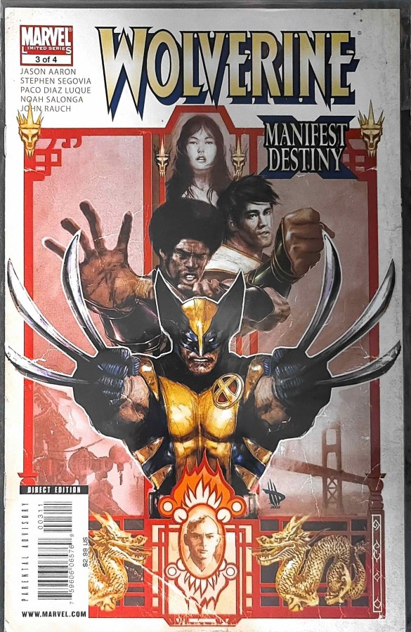 Wolverine: Manifest Destiny #3 (2009) Marvel cover