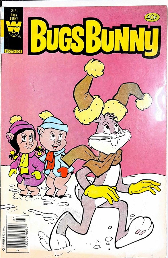 Bugs Bunny #218 (1980) Whitman cover