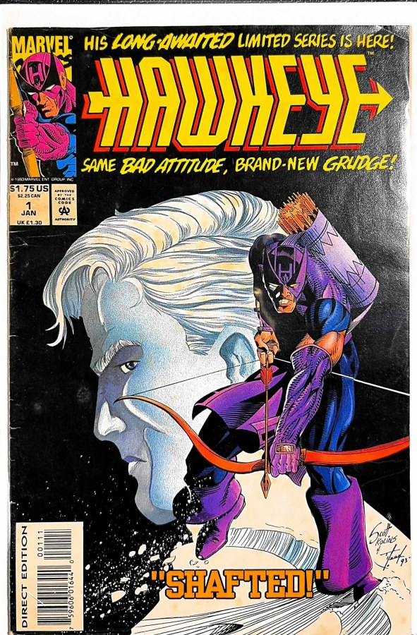 Hawkeye #1 (1994) Marvel First Printing cover