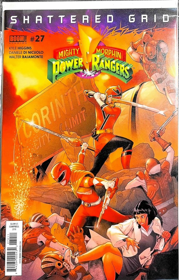 Mighty Morphin Power Rangers #27 (2018) BOOM! Studios cover