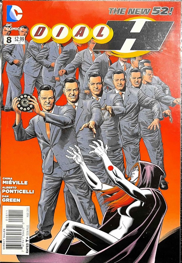 Dial H #8 (2013) DC cover