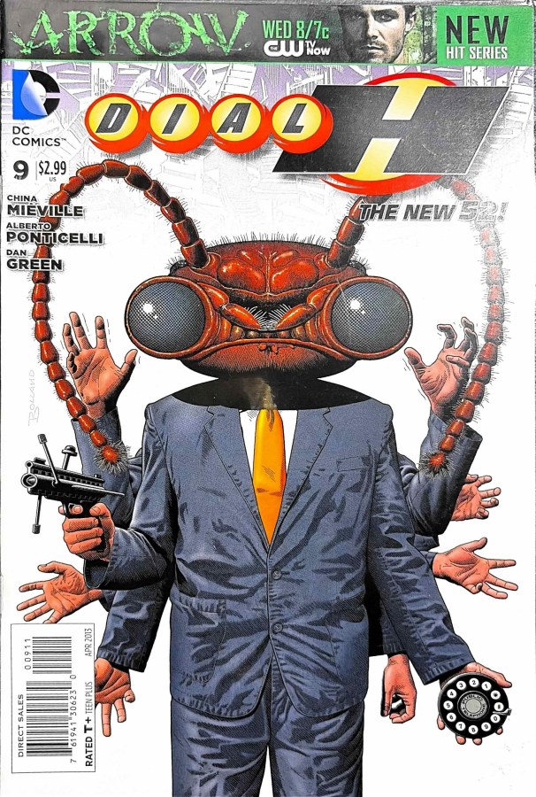 Dial H #9 (2013) DC First Printing cover