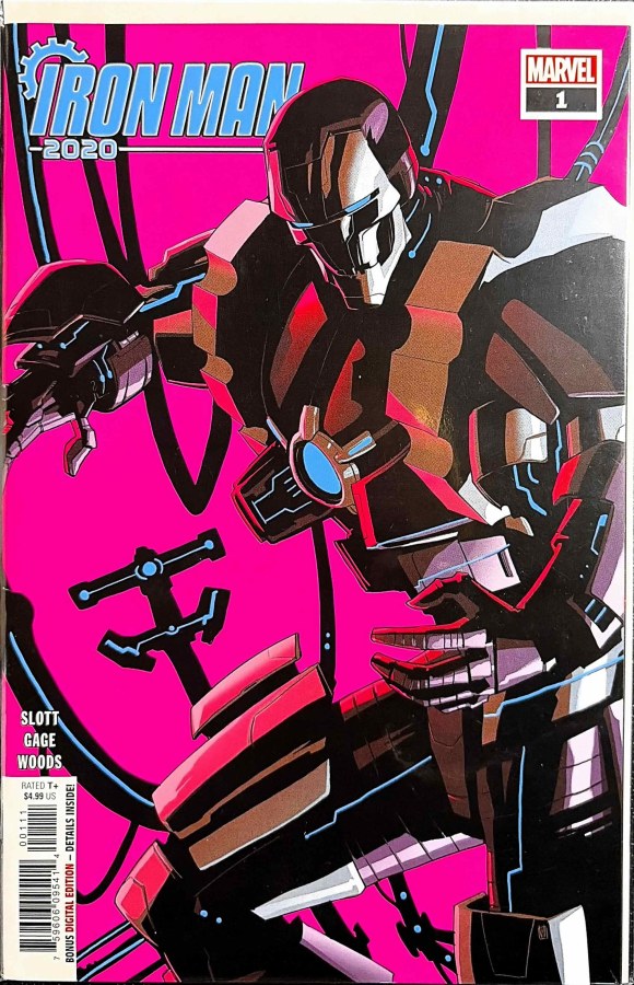 Iron Man 2020 #1 (2020) Marvel cover