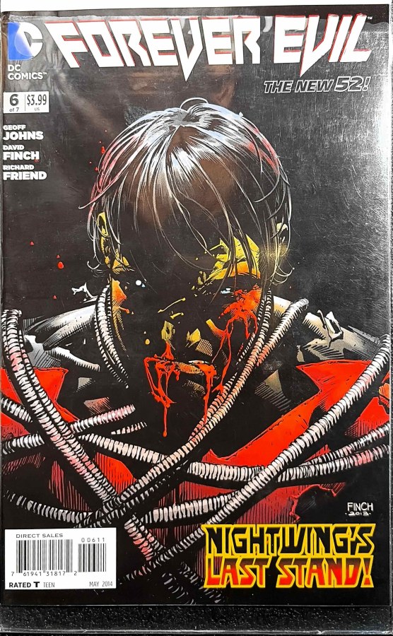 Forever Evil #6 (2014) DC First Printing cover