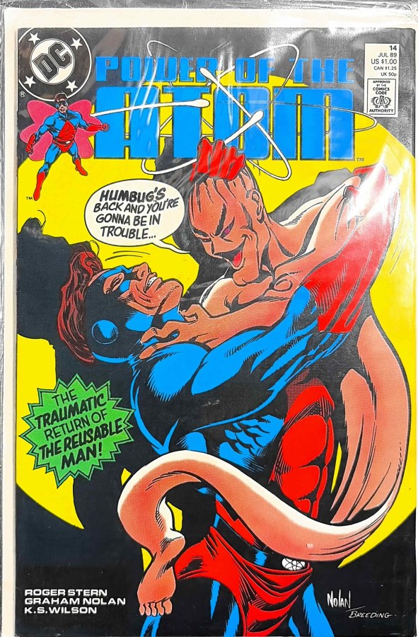 Power of the Atom #14 (1989) DC cover