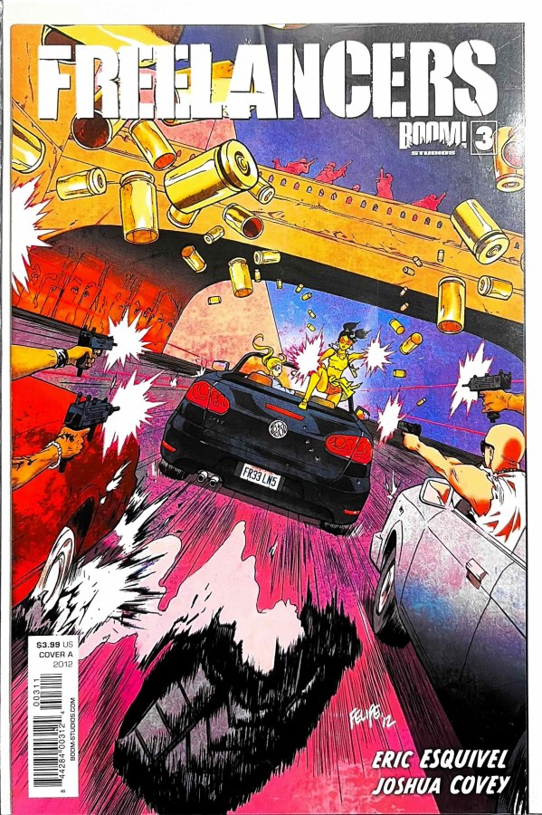 Freelancers #3 (2012) BOOM! Studios First Printing cover