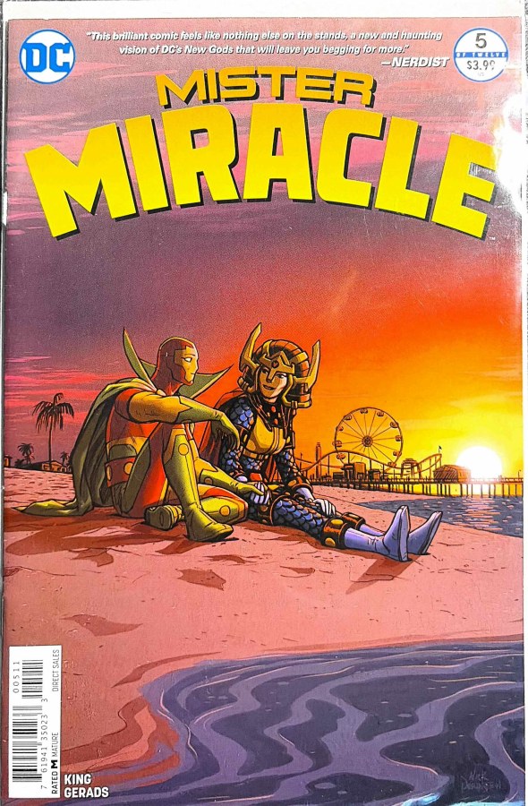 Mister Miracle #5 (2017) DC cover