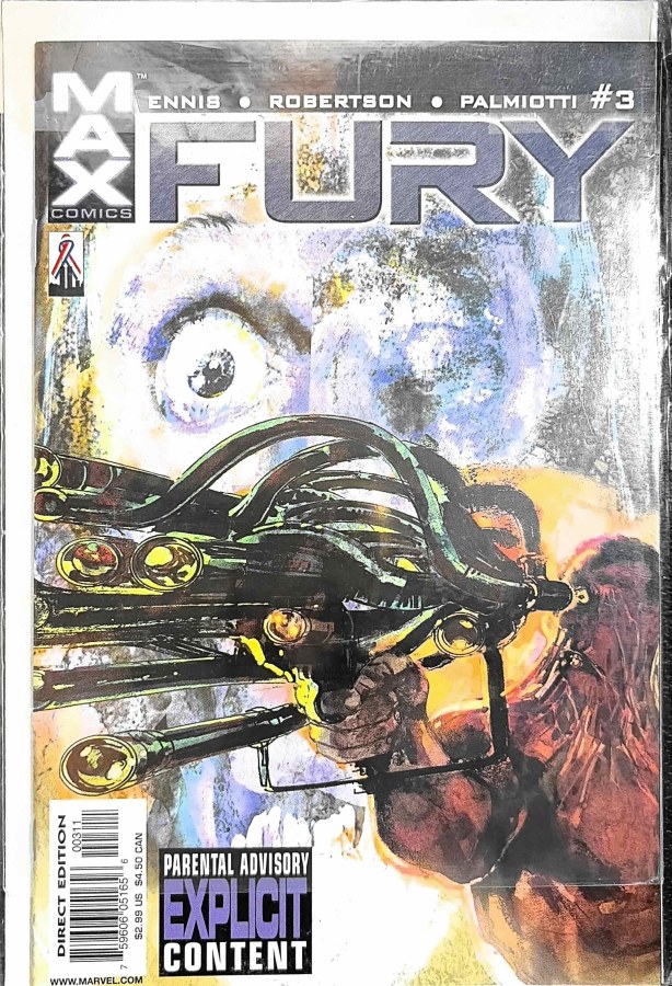 Fury #3 (2002) Marvel cover