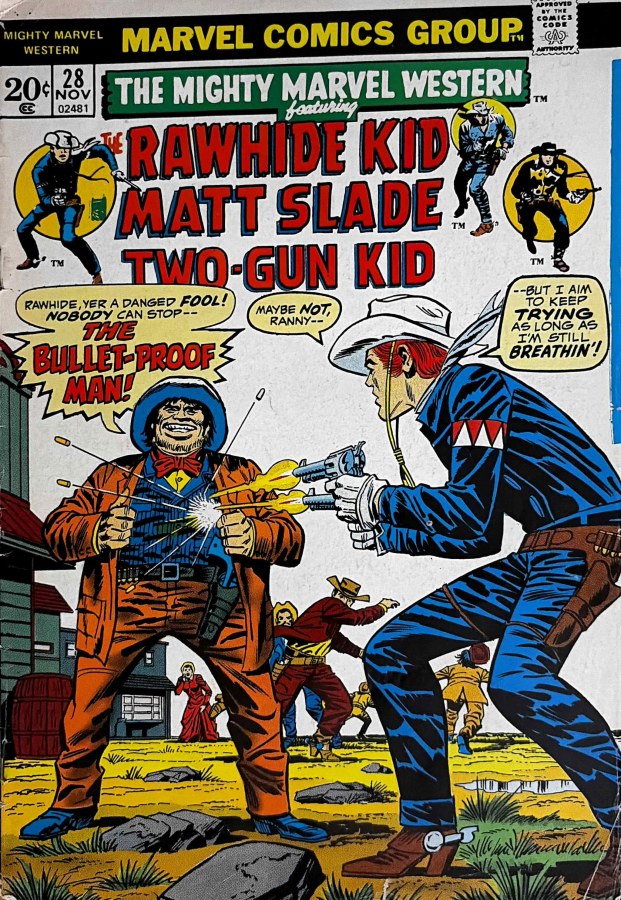 The Mighty Marvel Western #28 (1973) Marvel cover