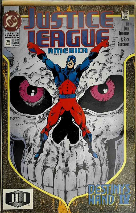 Justice League America #75 (1993) DC cover
