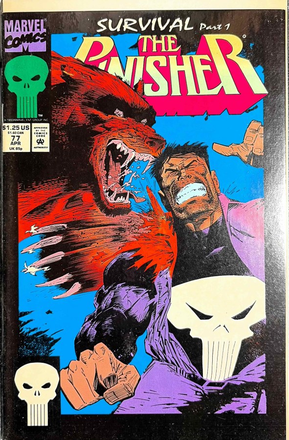 The Punisher #77 (1993) Marvel cover