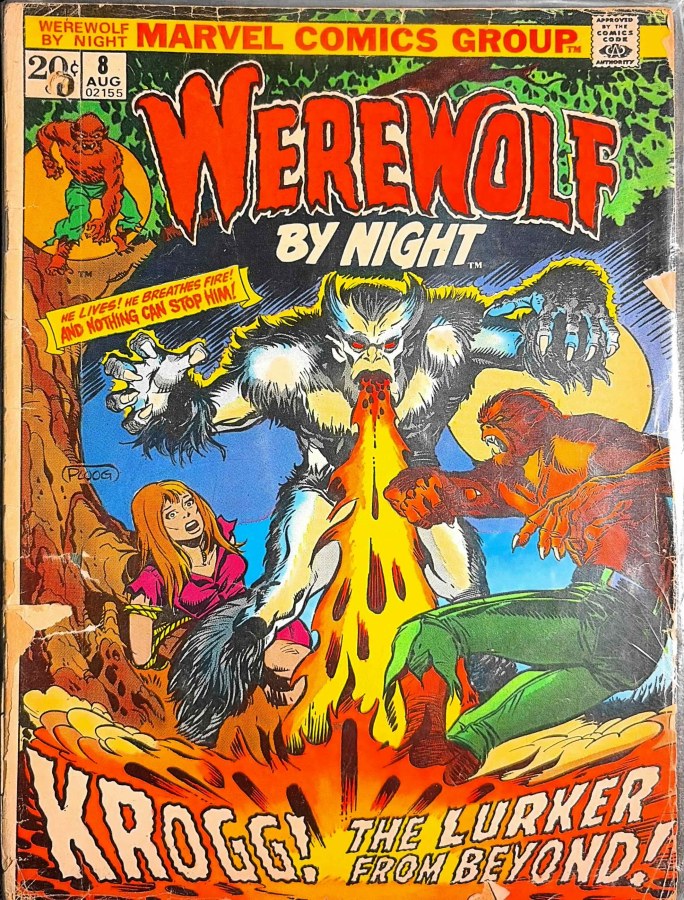 Werewolf by Night #8 (1973) Marvel cover