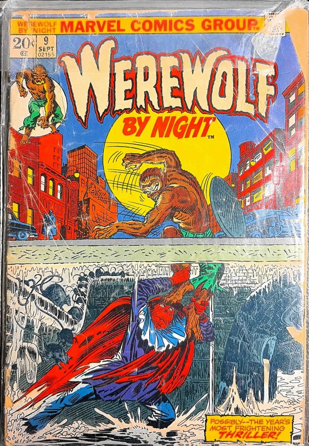 Werewolf by Night #9 (1973) Marvel cover
