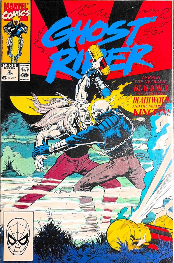 Ghost Rider #3 (1990) Marvel cover
