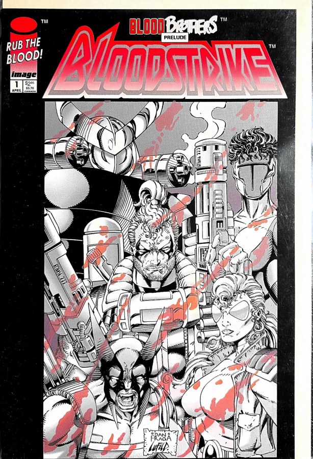 Bloodstrike #1 (1993) Image cover