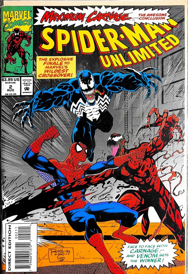 Spider-Man Unlimited #2 (1993) Marvel First Printing cover