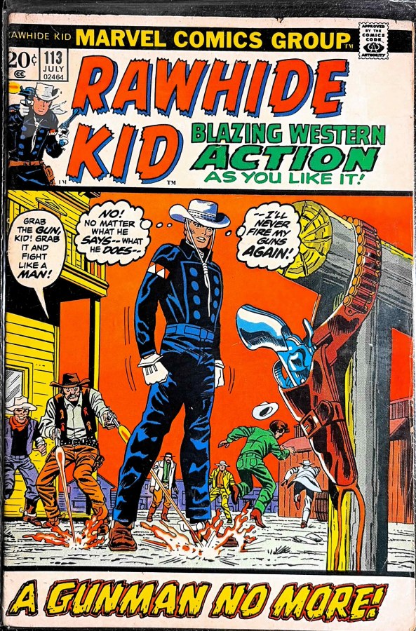 Rawhide Kid #113 (1973) Marvel cover