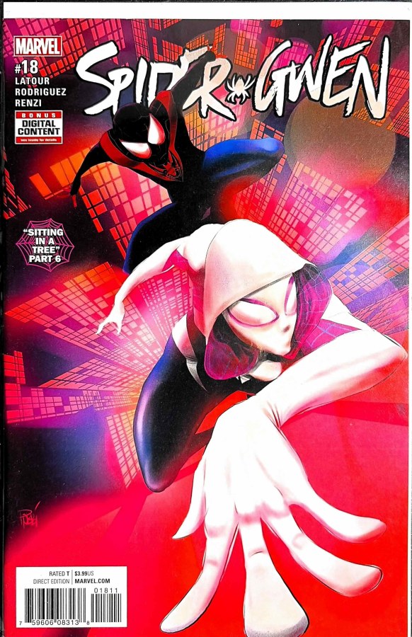 Spider-Gwen #18 (2017) Marvel cover