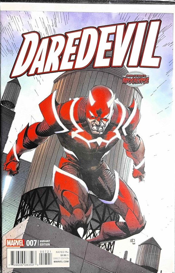 Daredevil #7 (2016) Marvel cover