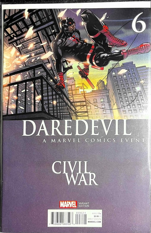 Daredevil #6 (2016) Marvel cover
