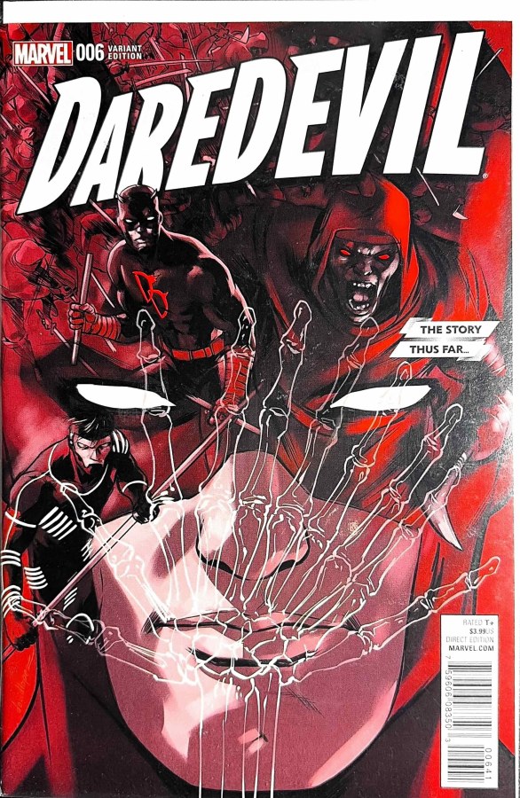 Daredevil #6 (2016) Marvel cover