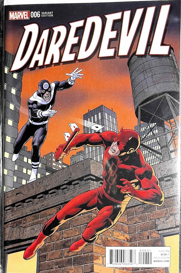 Daredevil #6 (2016) Marvel cover