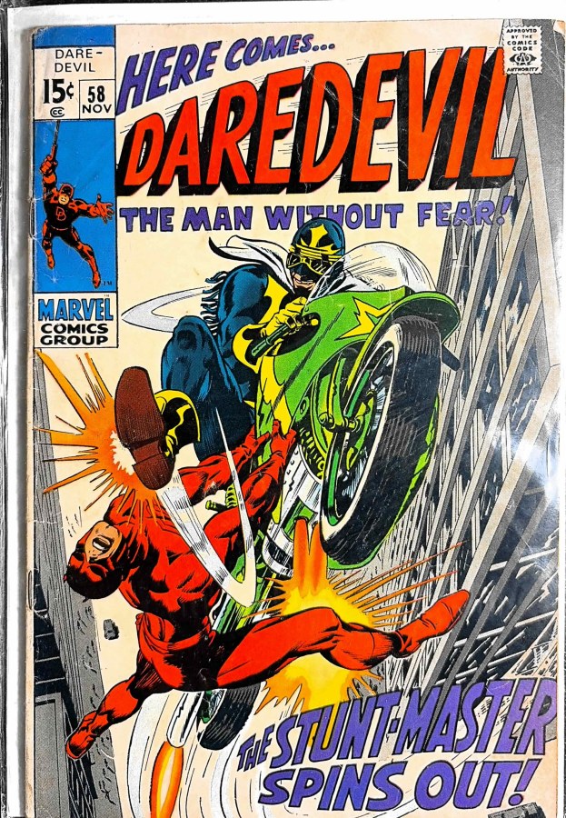 Daredevil #58 (1969) Marvel cover