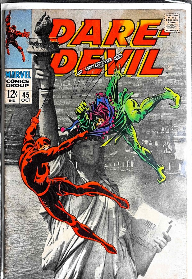 Daredevil #45 (1968) Marvel cover