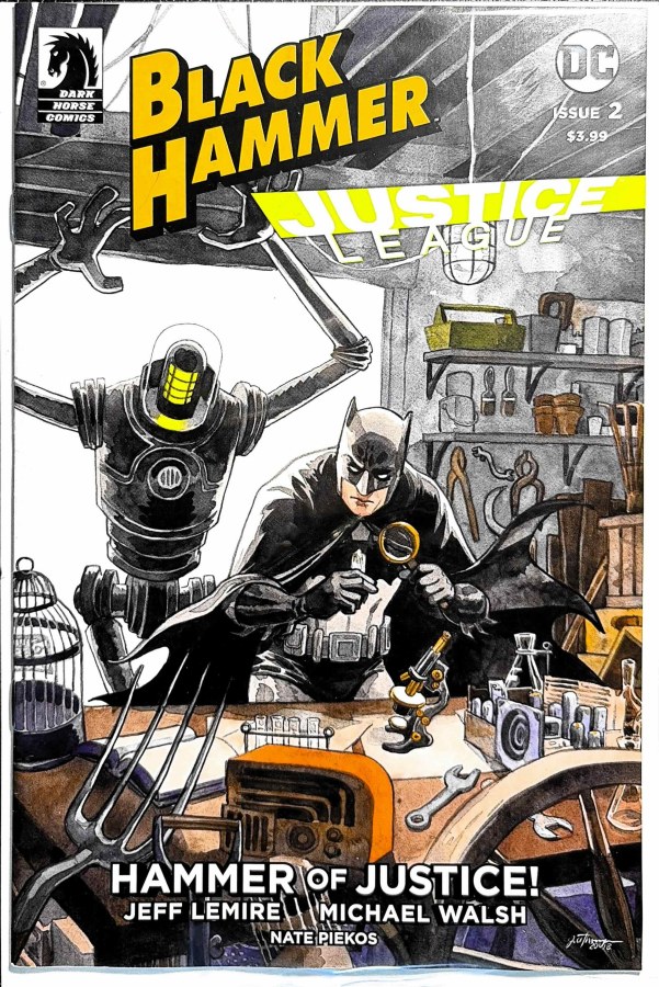 Black Hammer / Justice League: Hammer o… #2 (2019) Dark Horse Comics / DC Comics cover