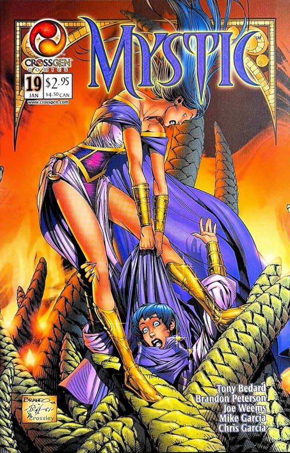Mystic #19 (2002) CrossGen Comics cover