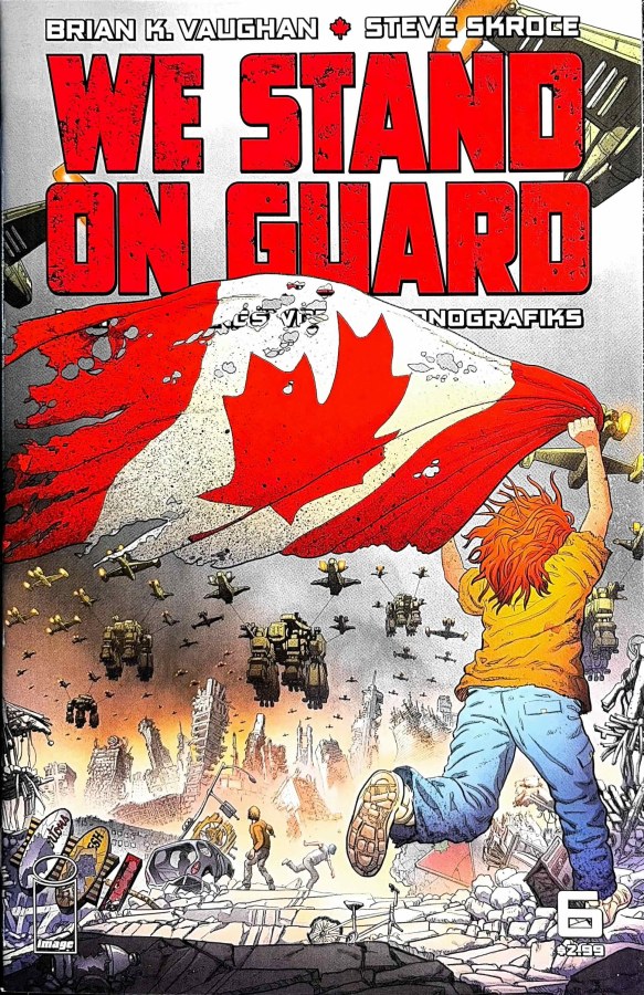 We Stand On Guard #6 (2015) Image First Printing cover