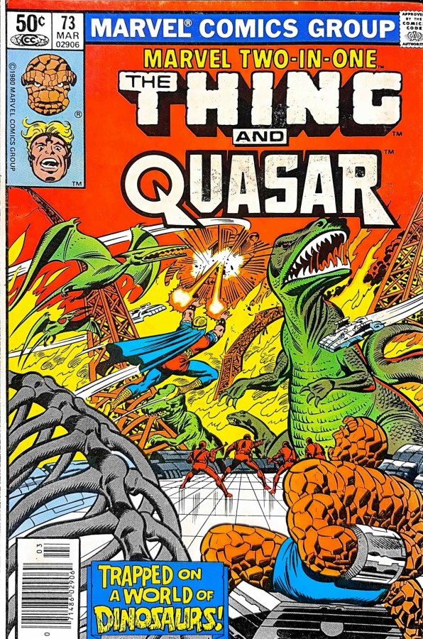 Marvel Two-in-One #73 (1981) cover