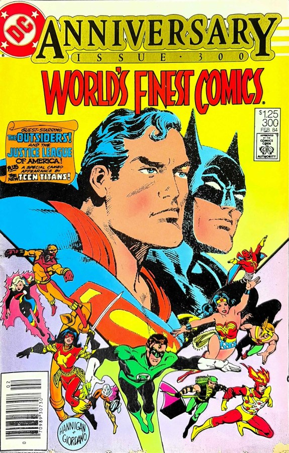 World's Finest Comics #300 (1984) DC cover
