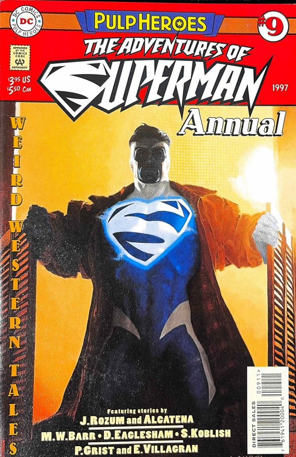 The Adventures of Superman Annual #9 (1997) DC First Printing cover
