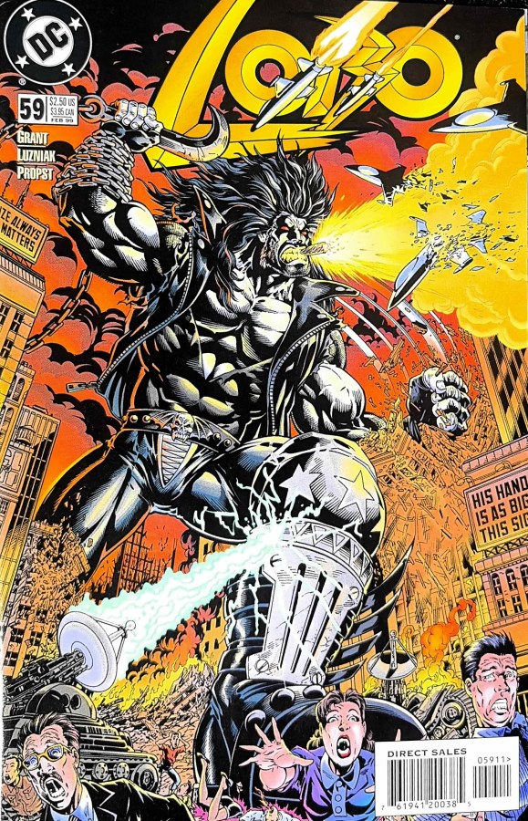 Lobo #59 (1999) DC cover