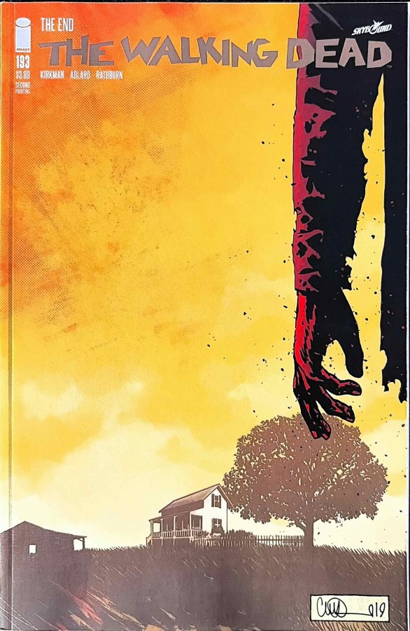 The Walking Dead #193 (2019) Image Cover 1; 2nd printing cover