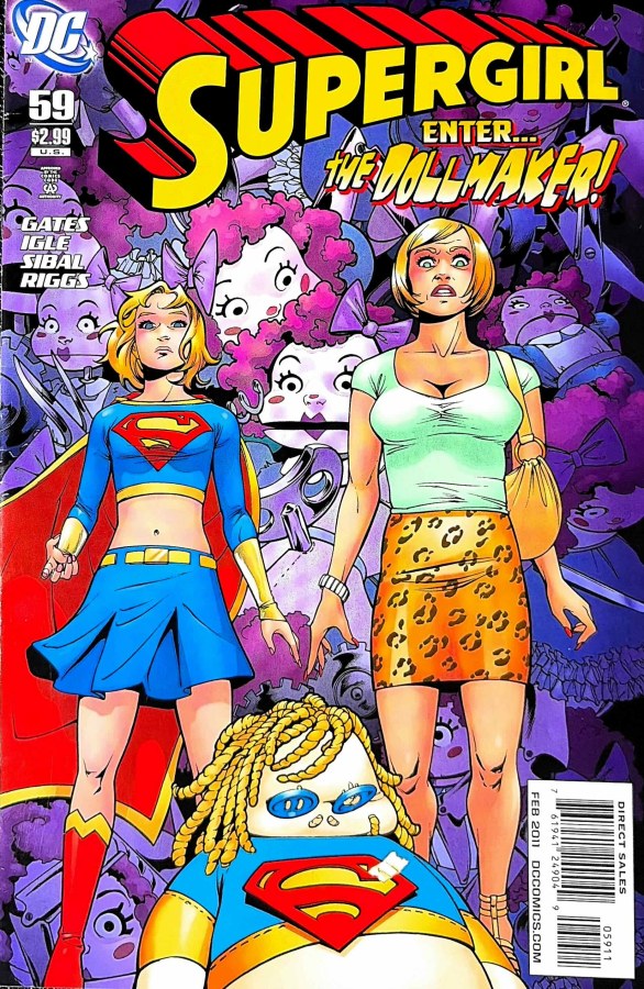 Supergirl #59 (2011) DC First Printing cover