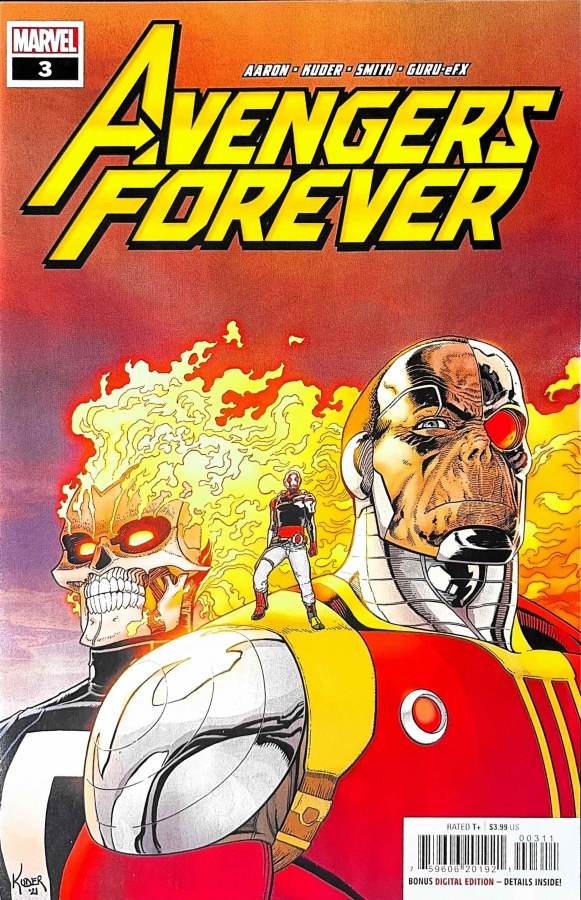 Avengers Forever #3 (2022) Marvel cover