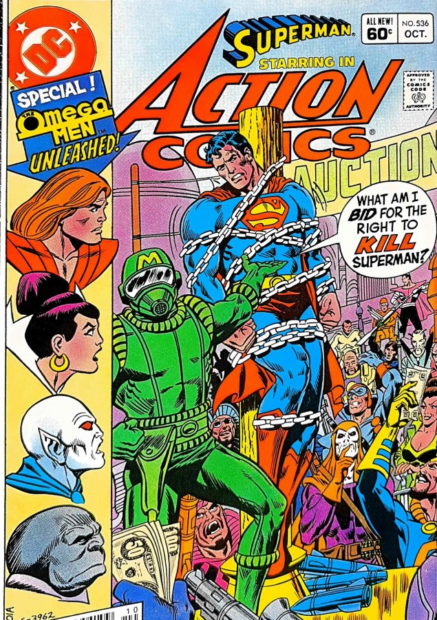 Action Comics #536 (1982) DC cover