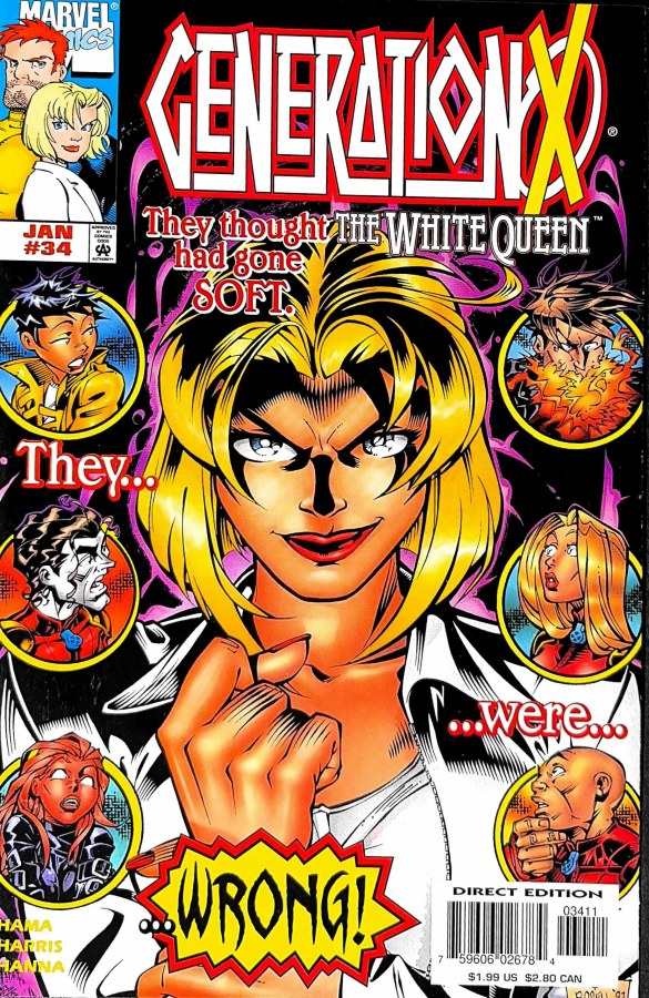 Generation X #34 (1998) Marvel First Printing cover