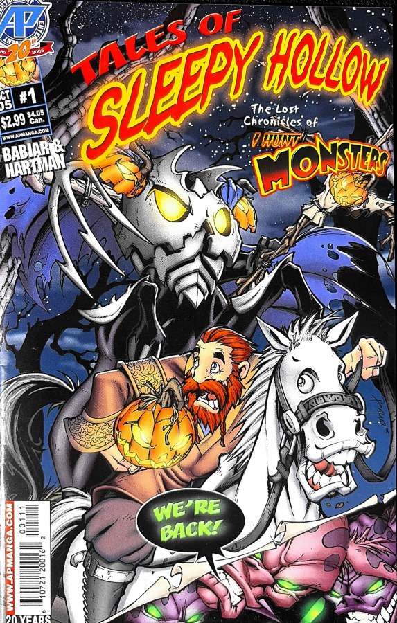 Tales of Sleepy Hollow: The Lost Chronicles of I Hunt Monsters #1 (2005) Antarctic cover
