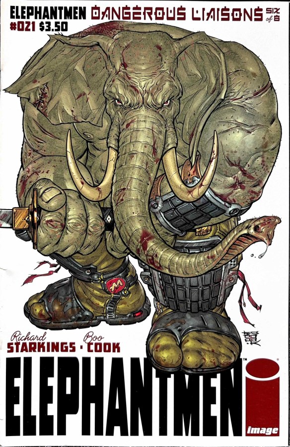 Elephantmen #21 (2009) Image First Printing cover
