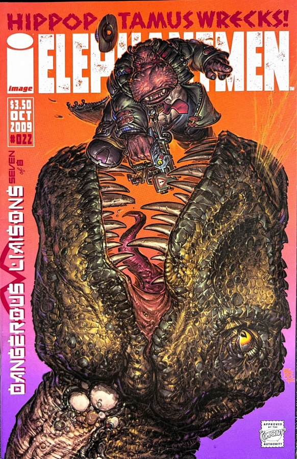 Elephantmen #22 (2009) Image First Printing cover