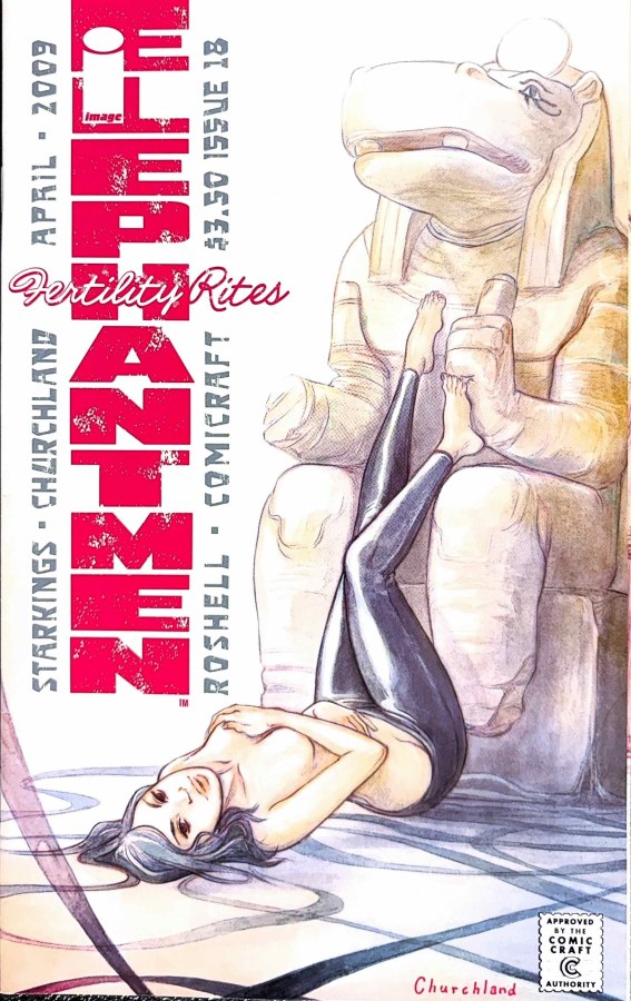 Elephantmen #18 (2009) Image Cover B cover
