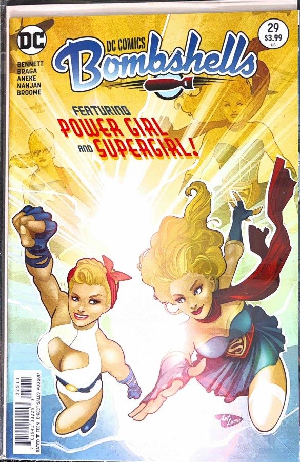 DC Comics Bombshells #29 (2017) DC First Printing cover