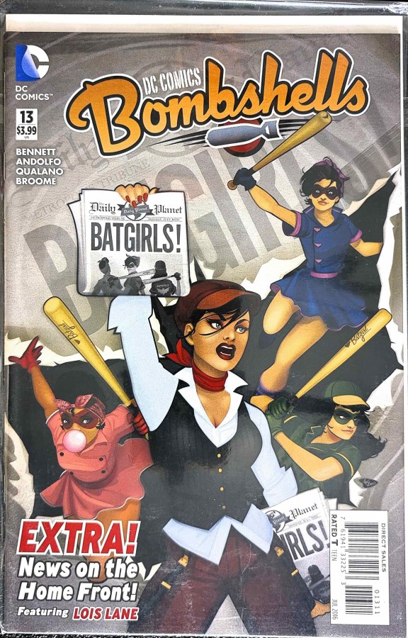 DC Comics Bombshells #13 (2016) DC First Printing cover