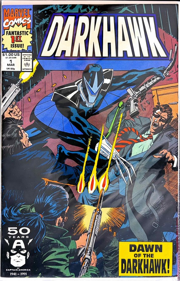 Darkhawk #1 (1991) Marvel cover