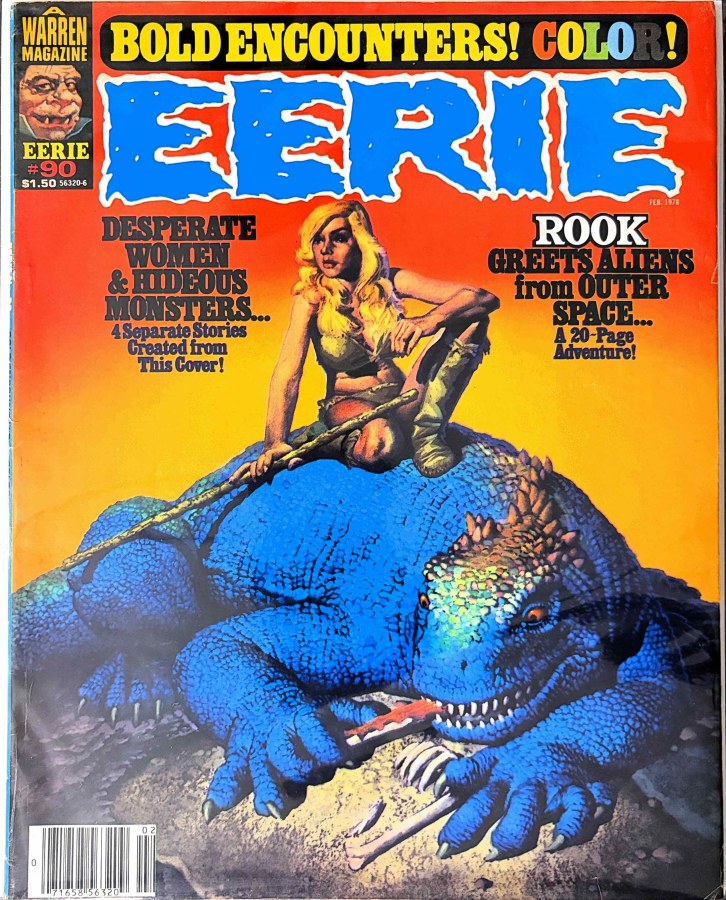 Eerie #90 (1978) Warren cover