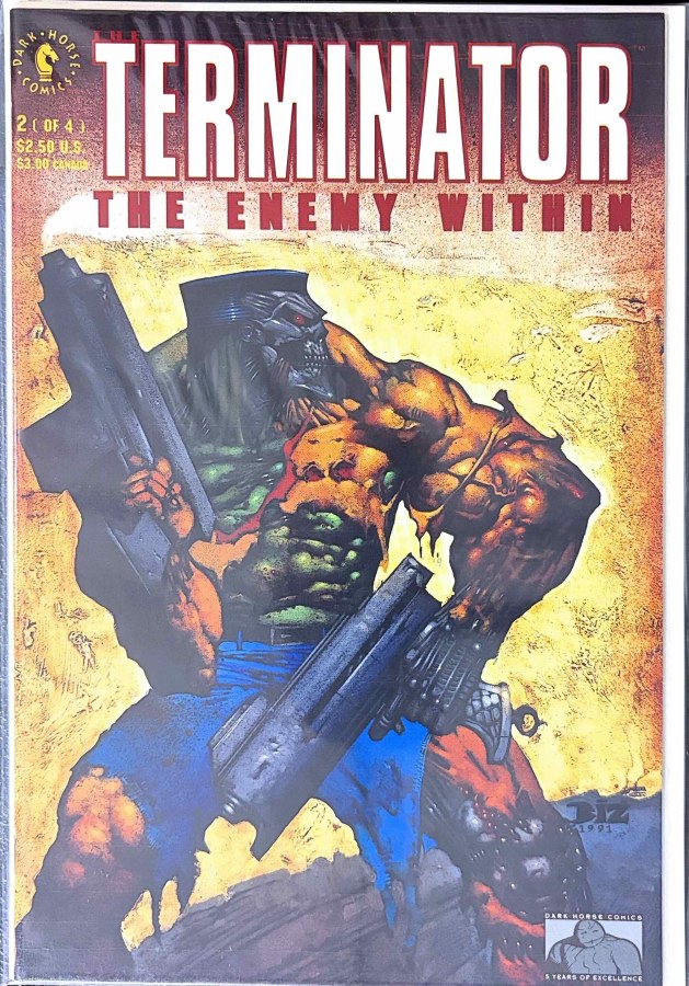 The Terminator: The Enemy Within #2 (1991) Dark Horse cover
